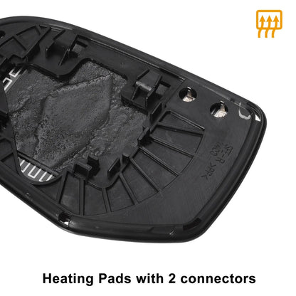 Right Side Blue Heated Mirror Glass for Honda Odyssey (2006-2008)