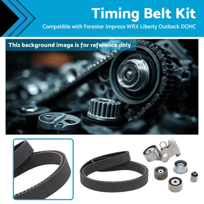 Timing Belt Kit w/ Tensioner for Subaru Forester, Impreza, WRX, Liberty