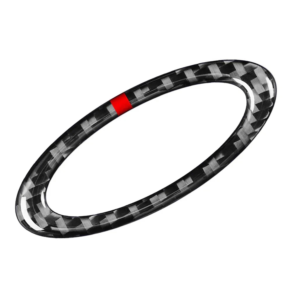 Steering Wheel Center Ring Cover Trim for Ford Mondeo (2013-2019) Black