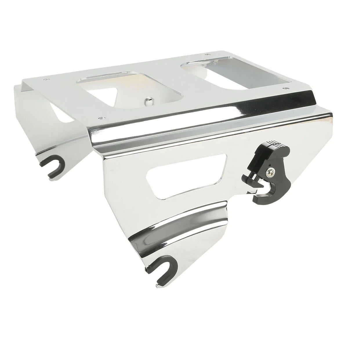 Chrome Detachable Solo Mount Rack for Harley Touring (2009-2013)