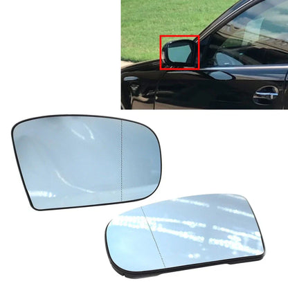 Heated Side Mirror Glass with Plate for Benz S CL Class W220 W215 (2000-2006)