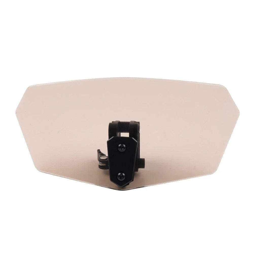 Universal Adjustable Smoke Clip-On Windshield Air Deflector for Car