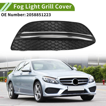 Front Right Fog Light Grill for Mercedes Benz C-Class (2015-2021)