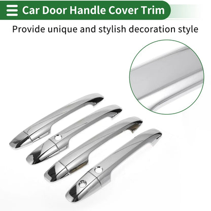 Car Door Handle Cover Trim for Honda Odyssey (2015-2022) Silver Tone