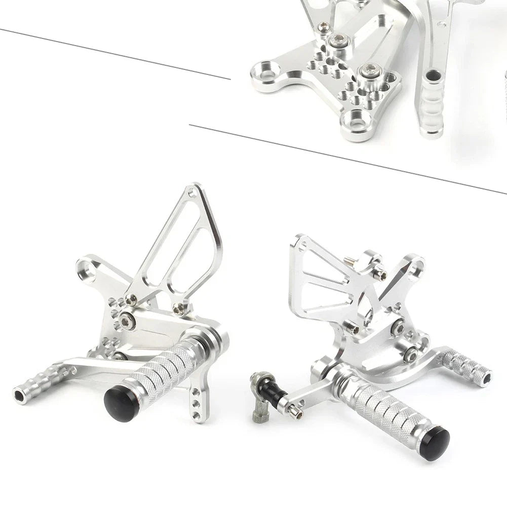 CNC Adjustable Rearset Footpegs for Honda NSF100 NSR50