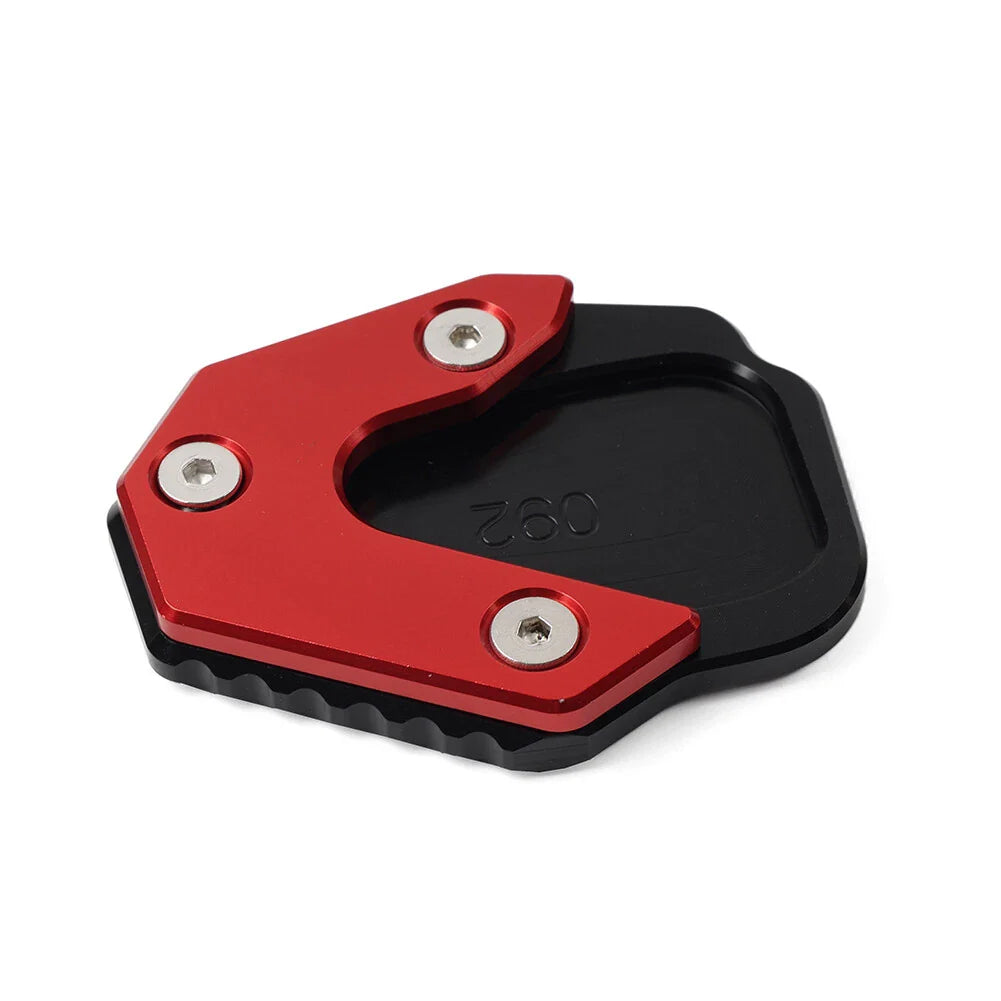 Red Kickstand Extension Pad for Honda CRF250L (2013-2016)