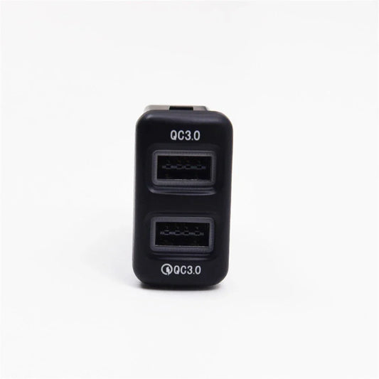 18W Dual-USB QC3.0 Fast Car Charger for Toyota Tacoma, FJ Cruiser, Tundra