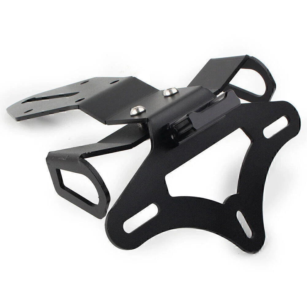 Black Steel Fender Eliminator License Plate Holder for KAWASAKI ZX-10R (16-20)