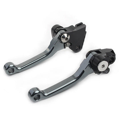 CNC Titanium Pivot Dirt Clutch Brake Levers for Kawasaki KX450F (2006-2012)