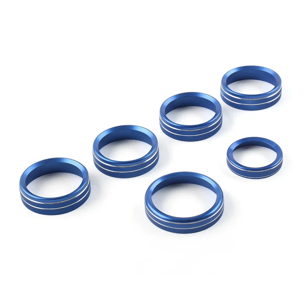 Air Conditioner Switch Knob Trim for Ford F150 XLT (2015-2020) Blue