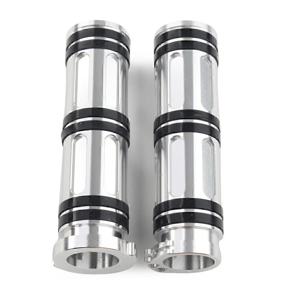 1" Aluminum Handlebar Hand Grips for Harley Sportster Dyna Softail Road King