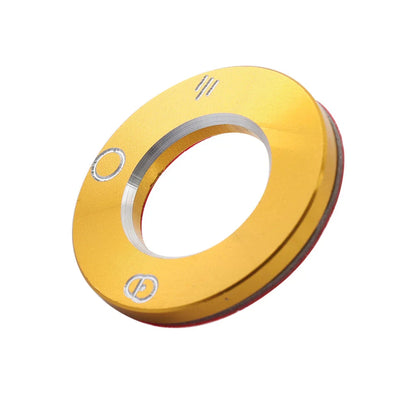Gold Ignition Switch Lock Trim Ring Cover for Vespa LX LXV S ET4 GTS GTV