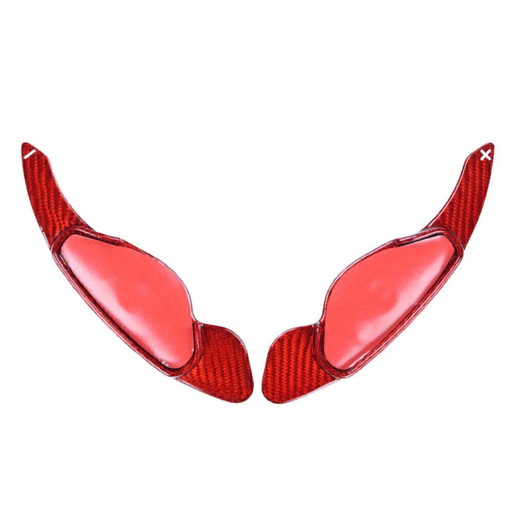 Carbon Fiber Steering Wheel Paddle Shifter Extensions for Land Rover Evoque