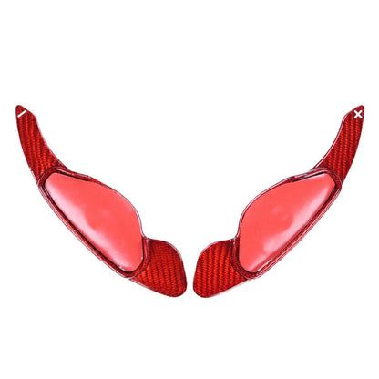 Carbon Fiber Steering Wheel Paddle Shifter Extensions for Land Rover Evoque
