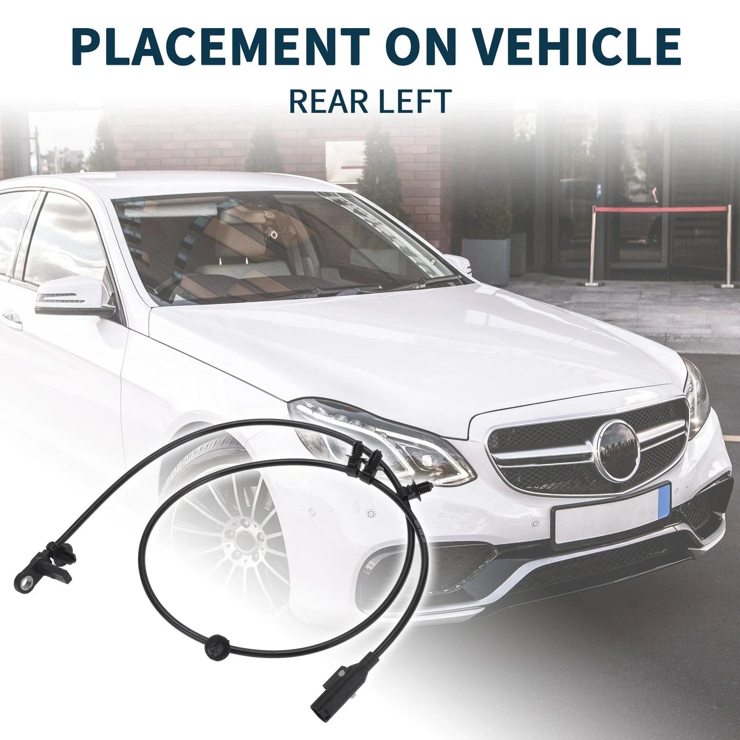 Rear Left ABS Wheel Speed Sensor for Mercedes-Benz Metris (2016-2023)