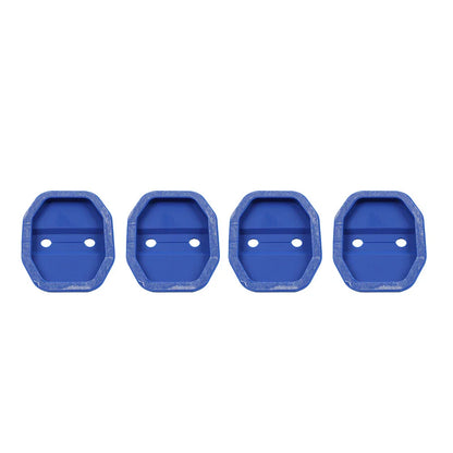 Blue Door Lock Protective Covers for BMW F40, G20, Benz C-Class, Maserati