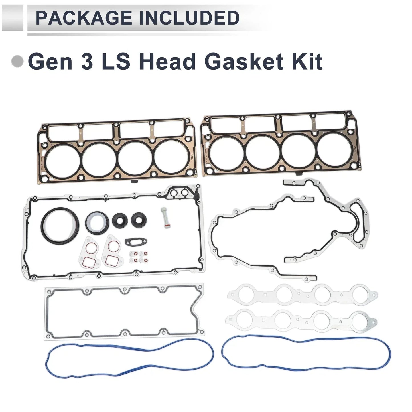 Gen 3 LS Head Gasket Kit for GM Chevy LS1 LS6 LQ4 LQ9 4.8L 5.3L 5.7L (2000-2006)