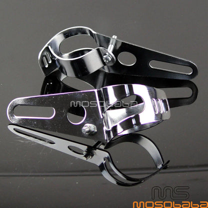 Headlight Bracket Set for Motorcycle Universal 35mm-54mm Fork Tubes