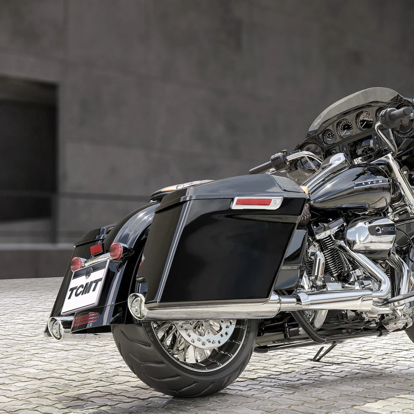 5" Extended Saddlebags Speaker Grills for Harley Davidson Touring (2014-2024)