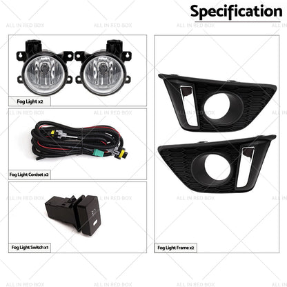Fog Light Driving Lamps for Honda Jazz GF Hatchback 1.5L (2014-2017)