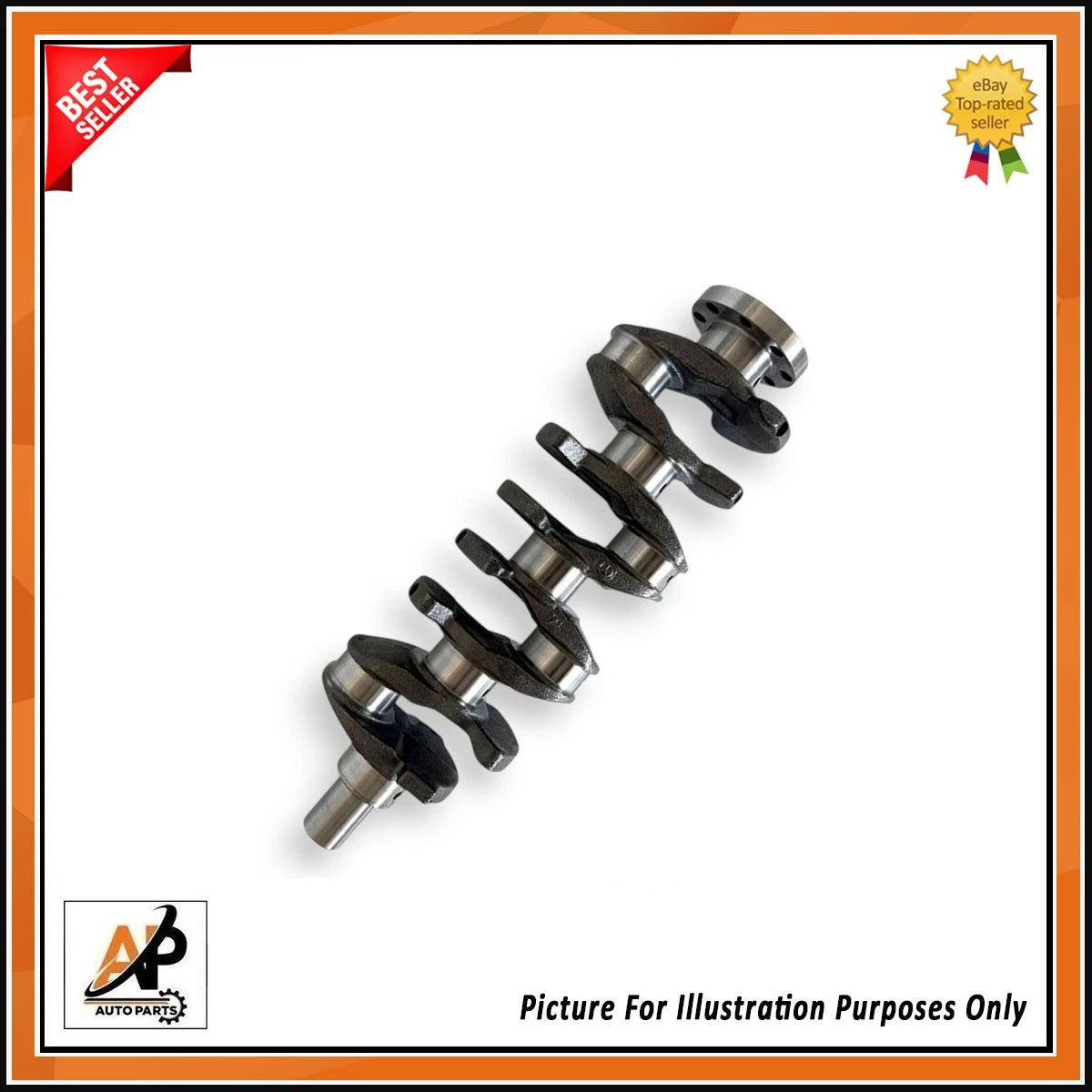 Crankshaft with Engine Rebuild Kit for Mazda 2.2 Diesel SHY1 (2008–2018)