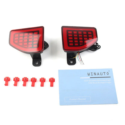 LED Brake Tail Light Sequential Turn Signal Lamp for Jeep Wrangler (2018-2022)