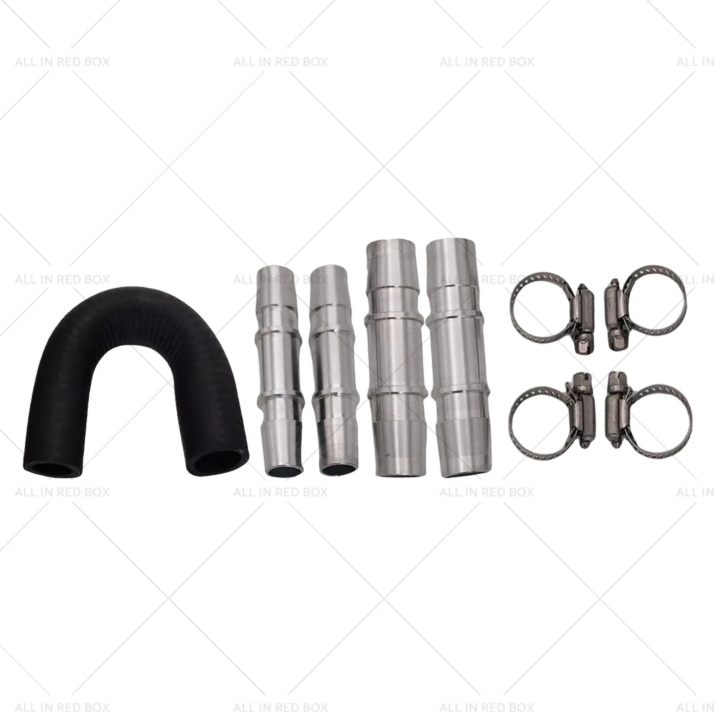 5/8in 3/4in Engine Heater Core Bypass Hose Fitting Aluminum for Most Cars