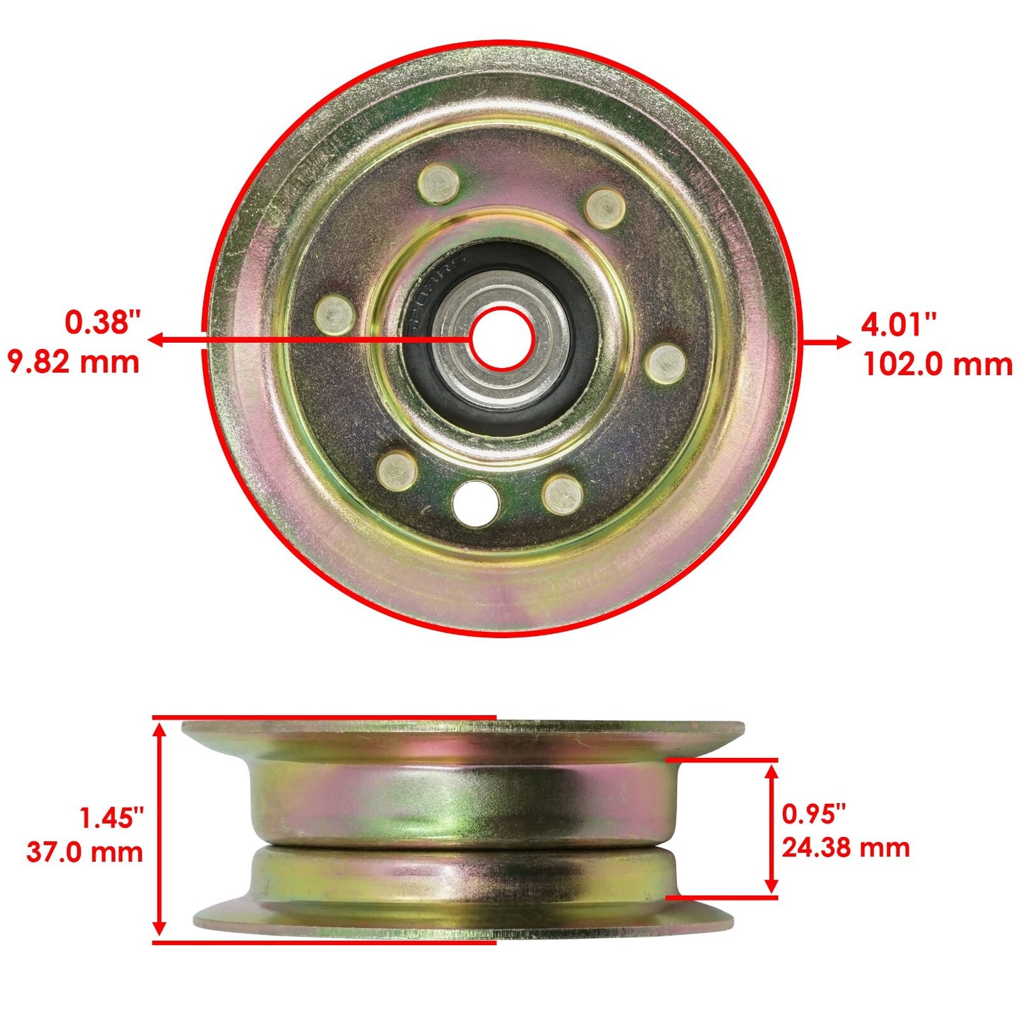 Deck Spindle Blade Belt Pulley Rebuild Kit for Craftsman DYS4500 (42")