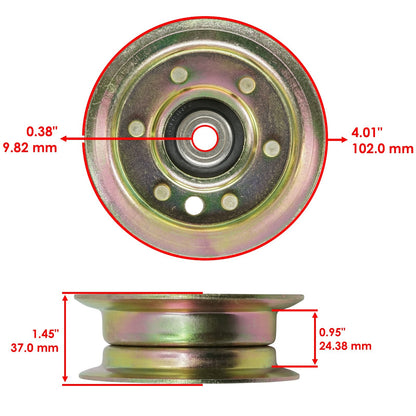 Deck Spindle Blade Belt Pulley Rebuild Kit for Craftsman DYS4500 (42")