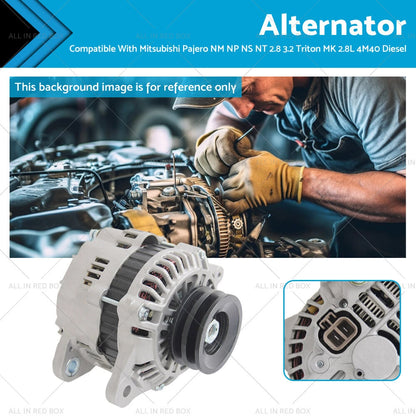 90A Alternator for Mitsubishi Delica NJ Triton 4M40 2.8L (1993-2014)