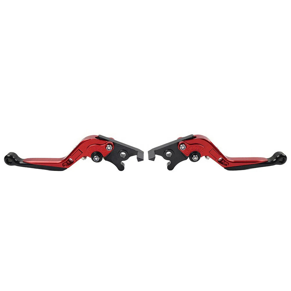 Red CNC Extendable Brake Clutch Levers for BMW S1000RR S1000R (2015-2019)