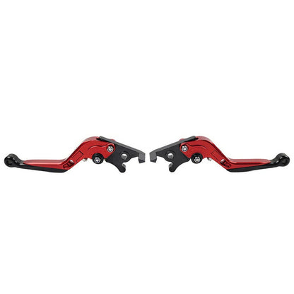 Red CNC Extendable Brake Clutch Levers for BMW S1000RR S1000R (2015-2019)
