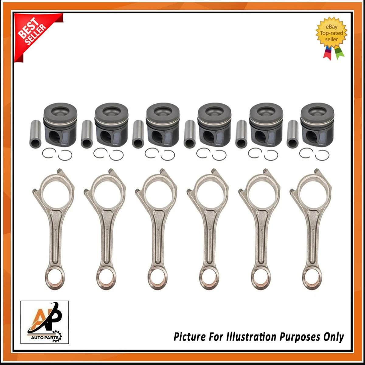 Engine Rebuild Kit Heavy Duty with Forged Crankshaft for Land Rover 3.0D Jaguar (1996–2005)