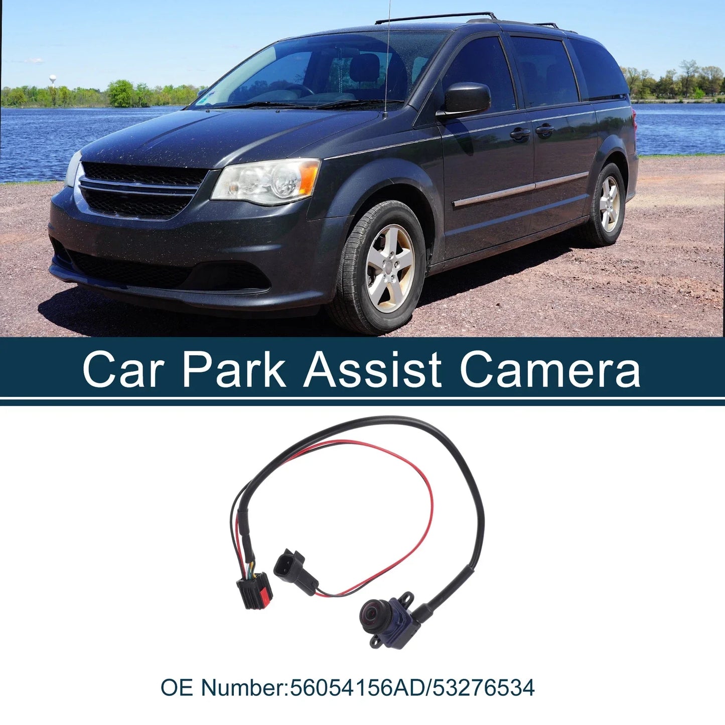 Rear View Backup Camera for Dodge Chrysler Grand Caravan (2008-2020)