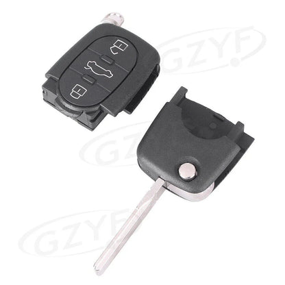 Remote Key Fob Case Shell Blade for Audi A2 A3 A4 A6 A8 TT