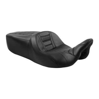 Heated Driver & Passenger Seat Black for Harley Street Glide (2009 - 2023)