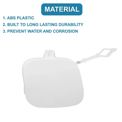 Front Right Bumper Tow Hook Cover for Mercedes-Benz GLB250 (2020-2022) White