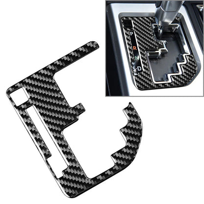 Carbon Fiber Black Interior Gear Shift Panel Cover for Toyota Tundra (14-21)