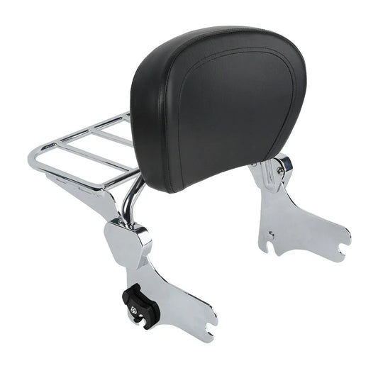 Backrest Sissy Bar + Luggage Rack for Harley Touring Road Glide (1997-2008)