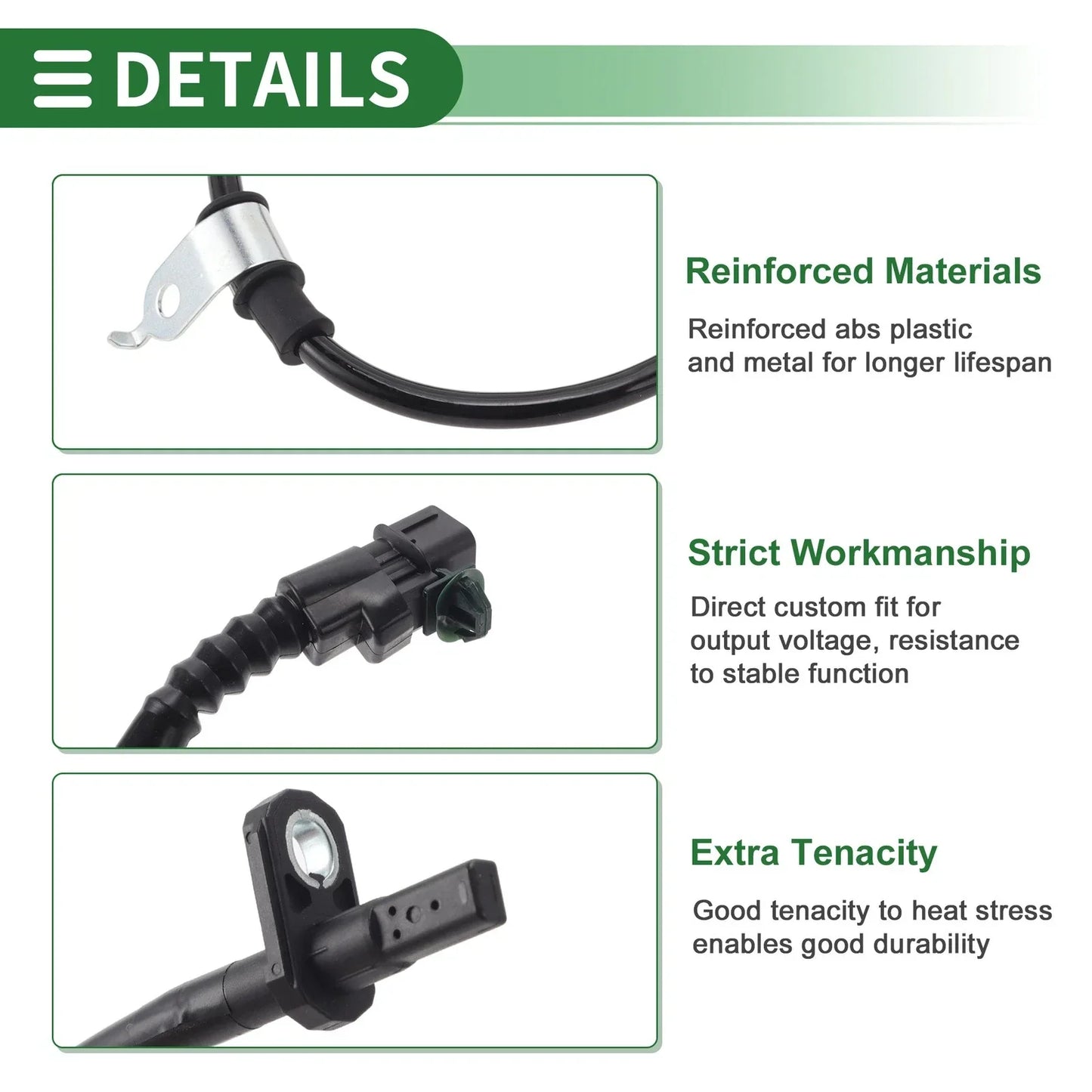 ABS Wheel Speed Sensor for Honda HR-V 2016-2022 Rear Right