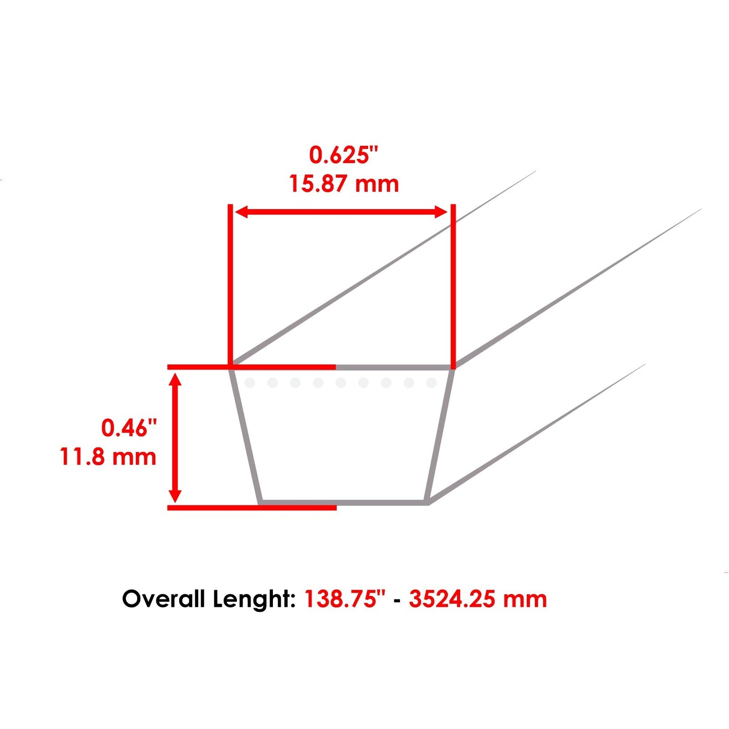 Deck Belt Replacement for Husqvarna Craftsman (2000–2009)