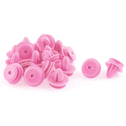 20 x Pink Plastic Door Trim Panel Rivets for Hyundai Elantra (2011-2016)