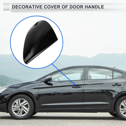 Front Left Door Handle Cover for Hyundai Elantra MK7 (2020-2023) Black