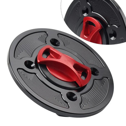 CNC Red Gas Fuel Tank Cap Cover for DUCATI Panigale V4/S/R (2018-2021)