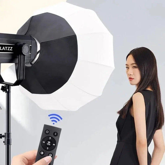 300W LED Photography Light Soft Mask 65cm & 2.8m Stand for Camera