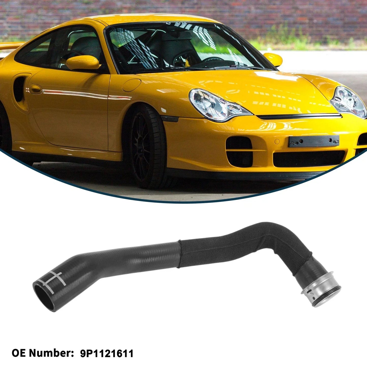 Radiator Hose for Porsche 718 Boxster Upper Hose (2017-2024)