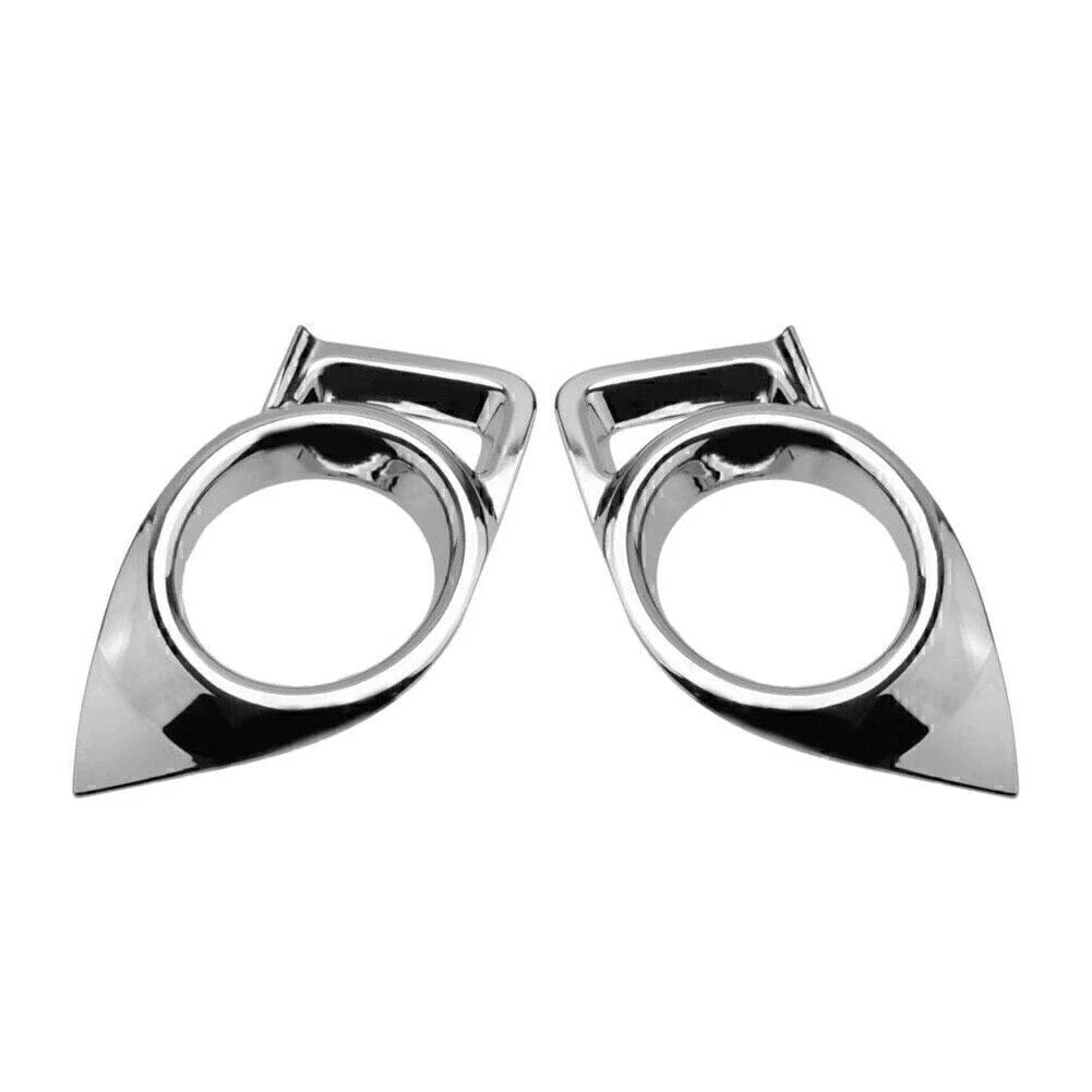 Chrome Front Fog Light Lamp Cover Trim for Toyota Highlander (2014-2016)