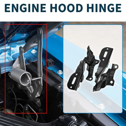 Hood Hinges for Honda Accord 2018-2022 Front Bonnet Bracket 1 Pair