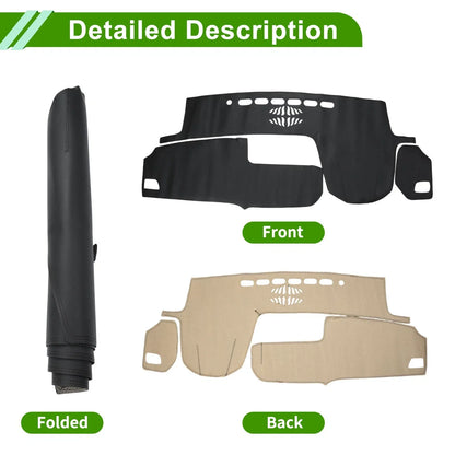 Dashboard Cover Mat for Lexus RX350 (2016-2019) - Black Dash Carpet