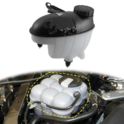 Coolant Radiator Reservoir Tank with Cap Sensor for Mercedes-Benz S65 (2007-2013)